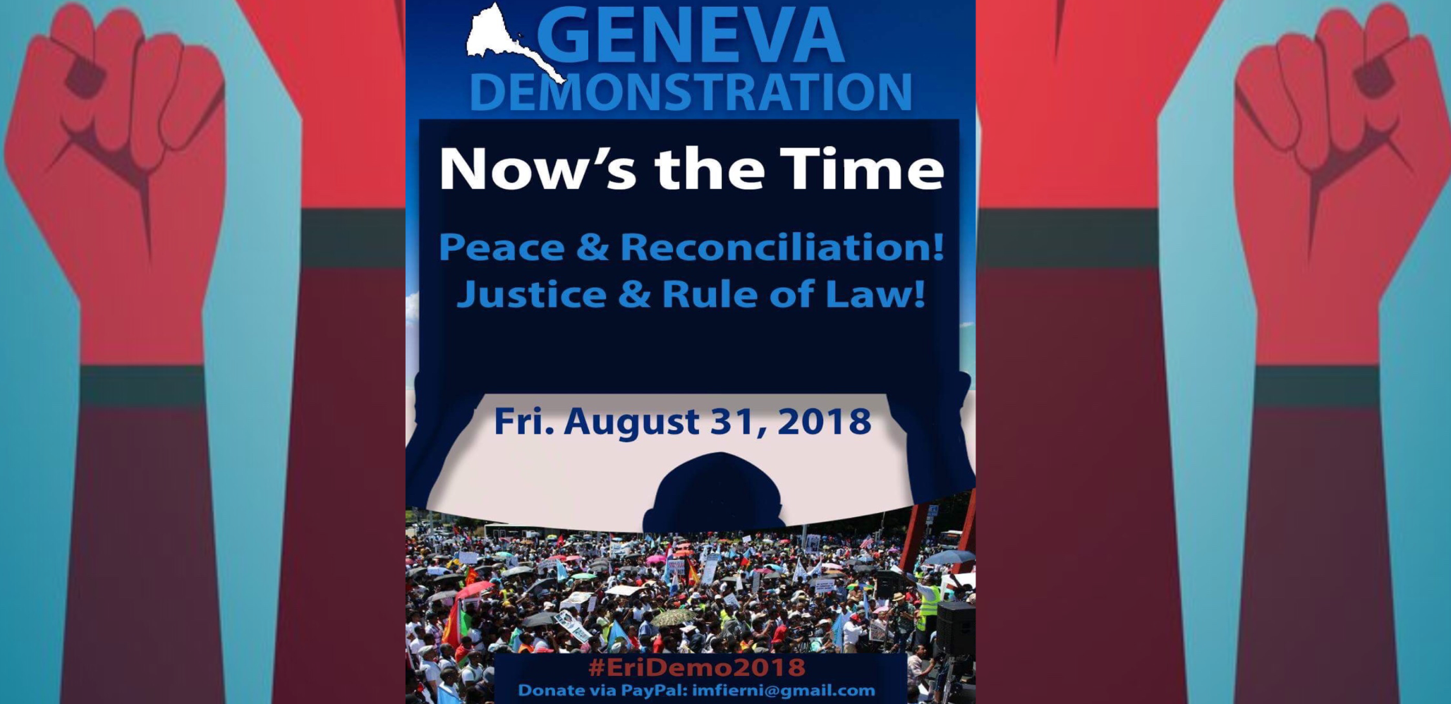 Reports on Eritrean Demonstration in Geneva: 08.31.18
