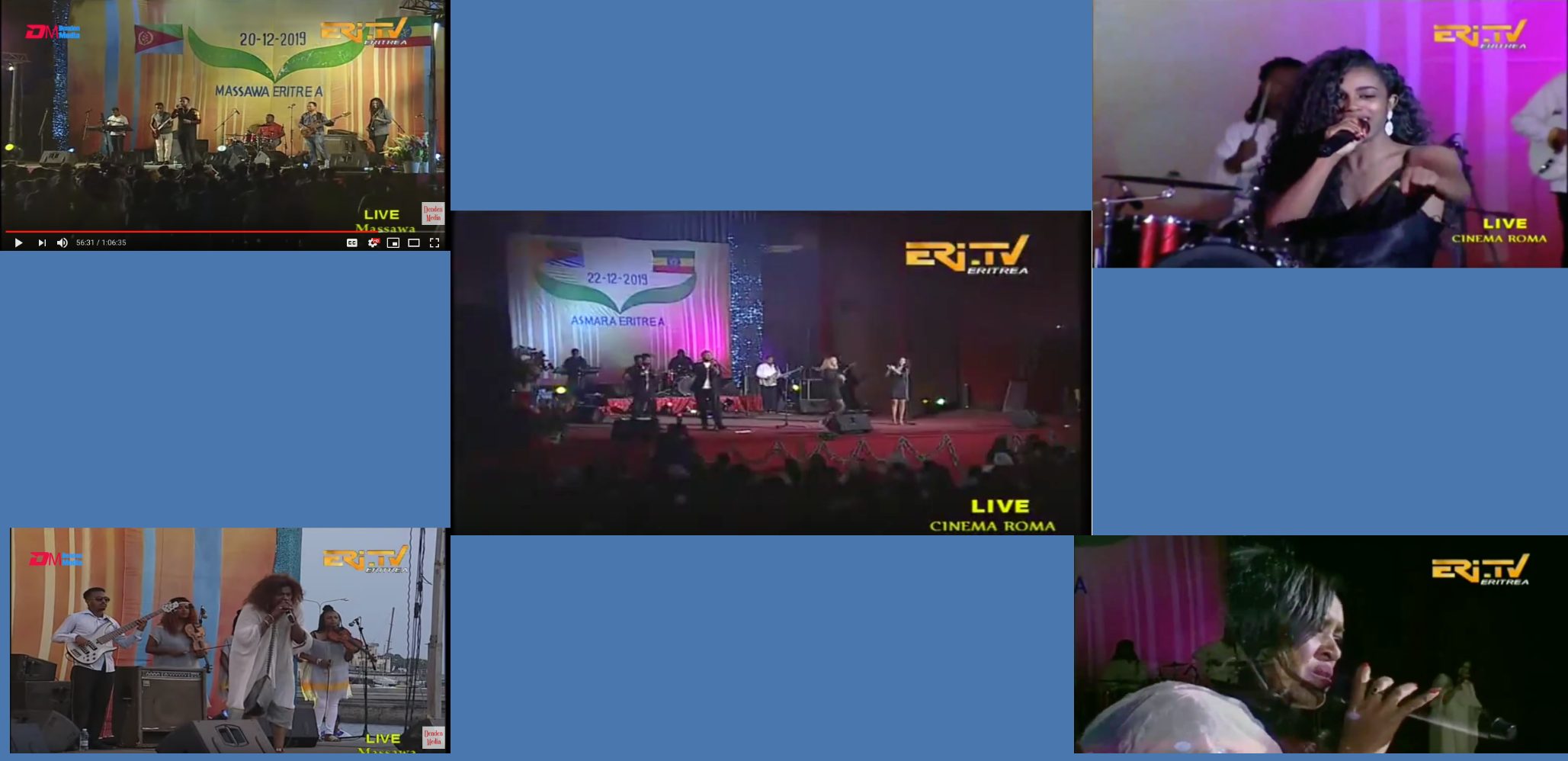 Ethiopian Musicians In Eritrea