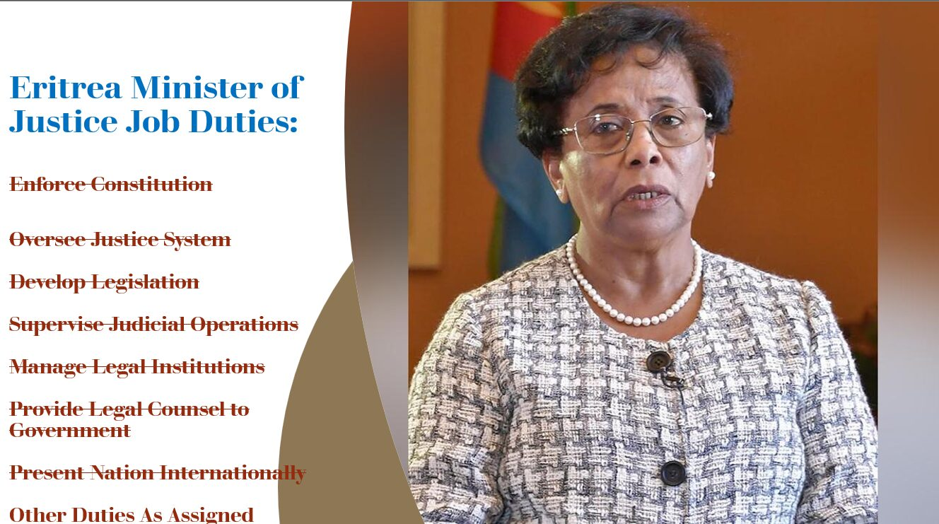 Eritrea & Its Ministries  – Justice